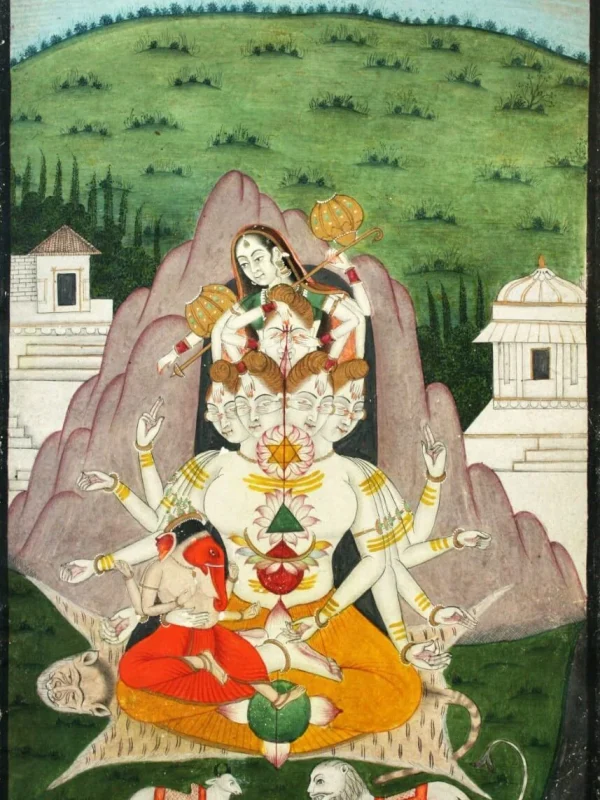 Indian_Vintage_Painting_-_Shiva_Parvati_Kartik_Skanda_Murugan_and_Ganesh_a7aeebe6-6dab-42f7-9c4e-6e155b9c4610.webp